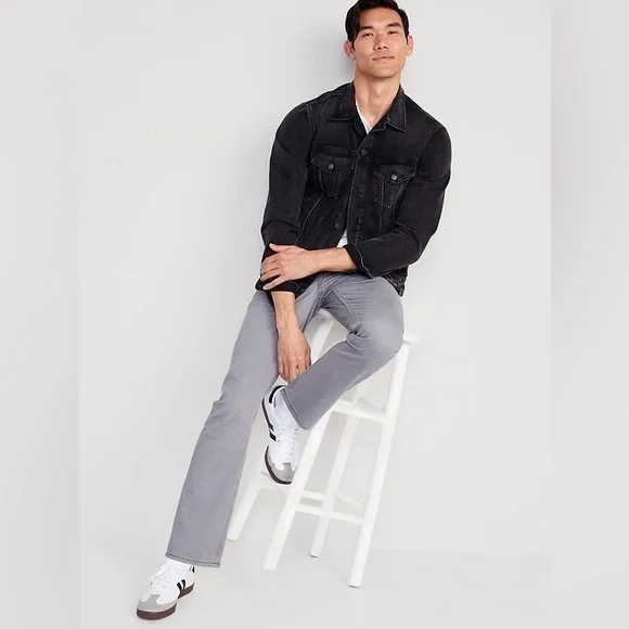 Old Navy Pants Old Navy Nwt Men V7008671 Opp Straight Grey